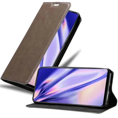 Cadorabo Ohišje, združljivo z Vivo NEX v kavovinsko rdeča - Zaščitni ovitek z magnetnim zapiranjem, stoječo funkcijo in režo za kartice