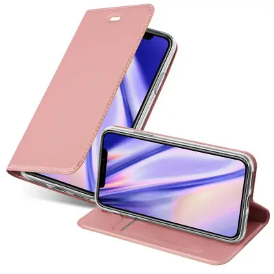 CADORABO Apple iPhone XS MAX v klasična rožnata zlata - Zaščitni ovitek z magnetnim zapiranjem, stoječo funkcijo in režo za kartice