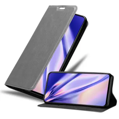CADORABO Xiaomi RedMi NOTE 10 4G/RedMi NOTE 11 4G v titansko siva - Zaščitni ovitek z magnetnim zapiranjem, stoječo funkcijo in režo za kartice