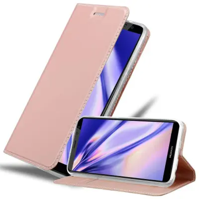 CADORABO Huawei MATE 10 LITE/NOVA 2i v klasična rožnata zlata - Zaščitni ovitek z magnetnim zapiranjem, stoječo funkcijo in režo za kartice
