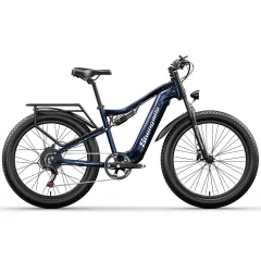 Električna kolesa Shengmilo MX03, aluminijast okvir, 48V17.5AH, motor BAFANG1000W, modro