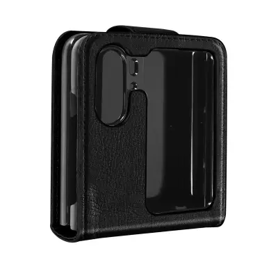 Ovitek za Oppo Find N2 Flip Magnetic Tab Cover Chesterfield Black