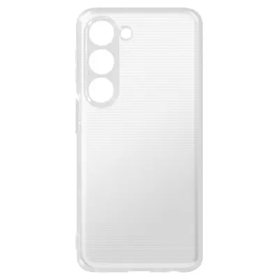 Ovitek za Samsung Galaxy S23 Transparent Silikonska zašcita za kamero