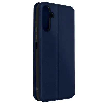 Ovitek Samsung A14 5G, ovitek za držalo kartice, video stojalo, mornarsko modra