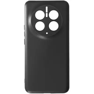 Ovitek za Huawei Mate 50 Pro silikonski gel Fleksibilen tanek crn