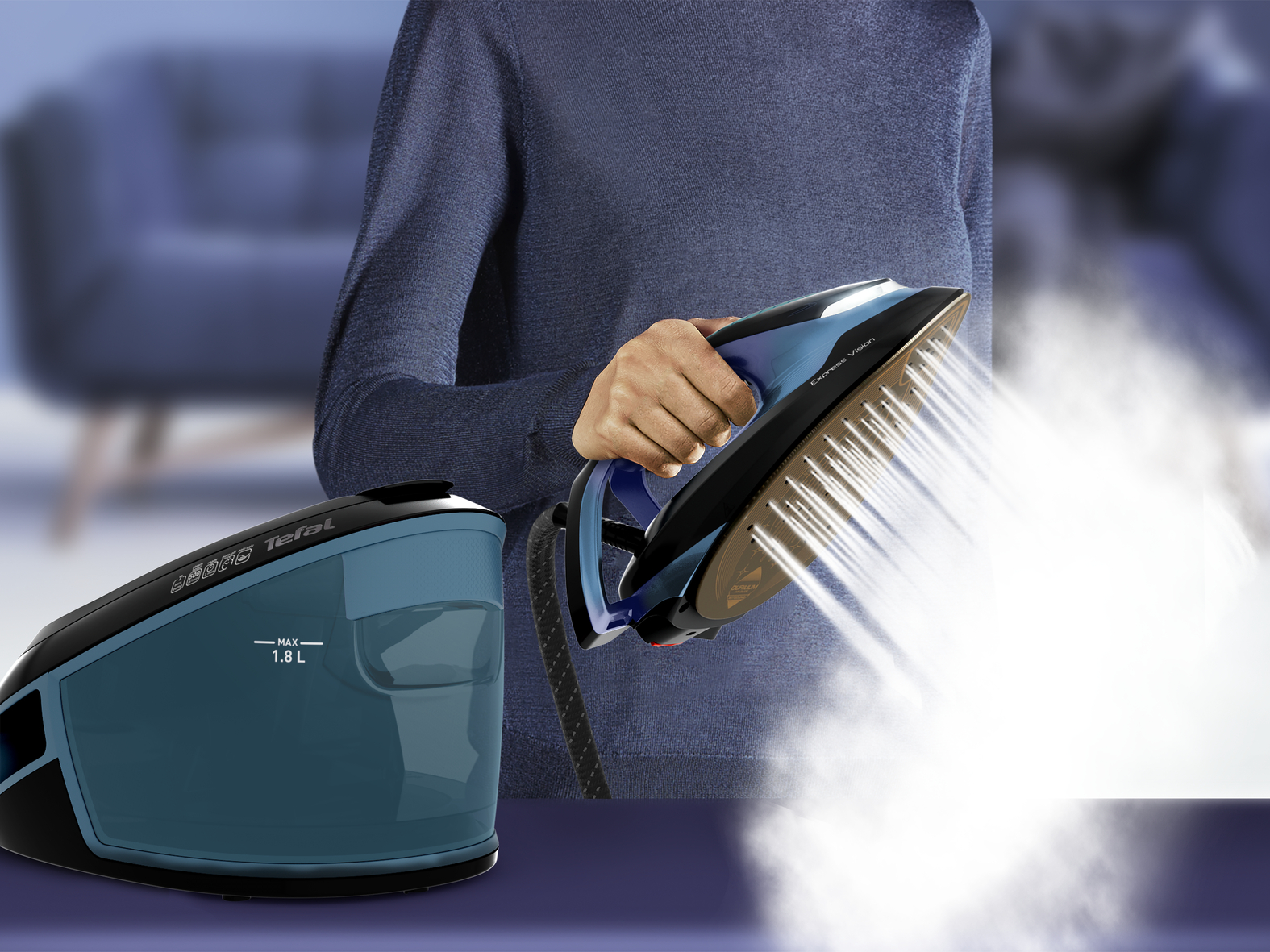 Tefal SV8151 Express Vision SV8151E0 parna postaja