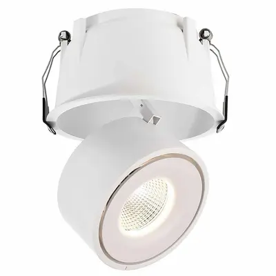 Nastavljiv okrogel vgradni reflektor LED 24W stropna svetilka za trgovine 34-35V luknja 10cm
