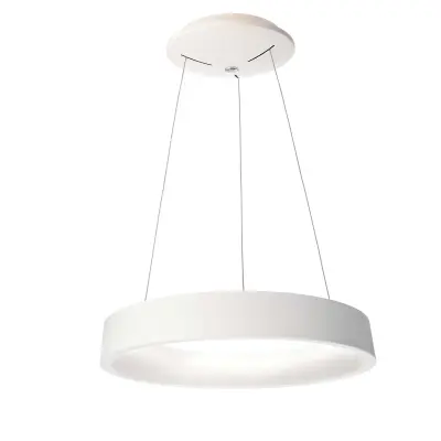 SCULPTORIS 45 LED svetilka 26W bela kroga obesek moderen lestenec razpršena svetloba namizna kuhinja trgovina 230V 45cm 4000K