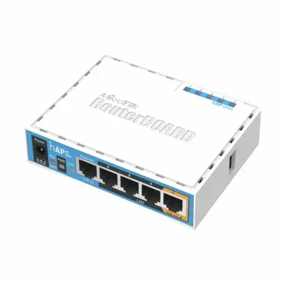 Usmerjevalnik brezžični Mikrotik WiFi5 802.11ac AC750 433Mbit/s 3G/4G USB dongle dualband 4xLAN 2x notranja antena (RB952Ui-5ac2nD)