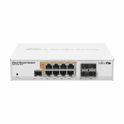 Mikrotik stikalo Giga  8-port 8x PoE 4xSFP CRS112-8P-4S-IN