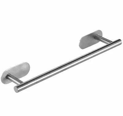Inox samolepilno 3M držalo za brisače 40cm srebrn