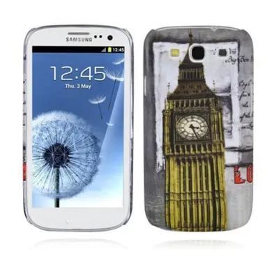 CADORABO CARE, združljiv s Samsungom z Londonom - Big Ben Print - Trda zaščitna platnica v trendnem oblikovanju