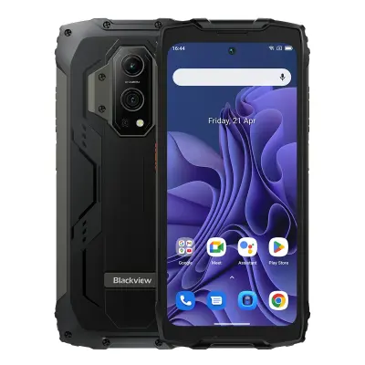 BLACKVIEW BV9300 12GB+256GB z vgrajeno svetilko 100lm, črn, pametni robustni telefon