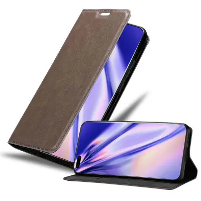 CADORABO Huawei P40 PRO/P40 PRO+ v kavovinsko rdeča - Zaščitni ovitek z magnetnim zapiranjem, stoječo funkcijo in režo za kartice