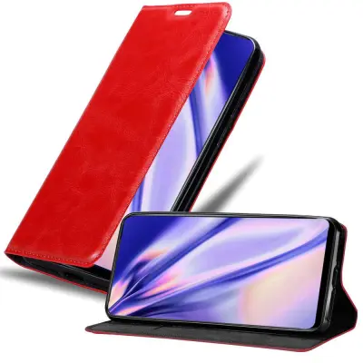 Cadorabo Ohišje, združljivo z Vivo NEX v rdeče jabolko - Zaščitni ovitek z magnetnim zapiranjem, stoječo funkcijo in režo za kartice