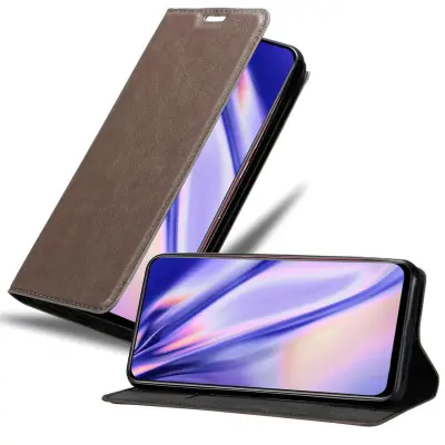 Cadorabo Ohišje, združljivo z Vivo V15 PRO v kavovinsko rdeča - Zaščitni ovitek z magnetnim zapiranjem, stoječo funkcijo in režo za kartice