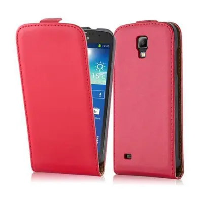 Cadorabo Ohišje, združljivo z Samsung Galaxy S4 ACTIVE v čili rdeča - Zaščitni ovitek v obliki flipa iz gladkega umetnega usnja