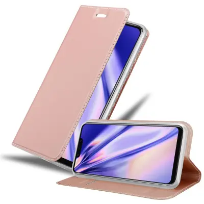 CADORABO Huawei MATE 20 LITE v klasična rožnata zlata - Zaščitni ovitek z magnetnim zapiranjem, stoječo funkcijo in režo za kartice