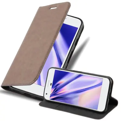 Cadorabo Ohišje, združljivo z Google PIXEL v kavovinsko rdeča - Zaščitni ovitek z magnetnim zapiranjem, stoječo funkcijo in režo za kartice