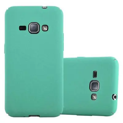 Cadorabo Case, združljiv s Samsungom v Frosty Green - Hard Case zaščitni pokrov v zmrznjenem videzu proti praskam in udarcem