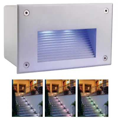 24V rgb led vgradni stenski reflektor IP65 spreminja barvo RGB luči igre