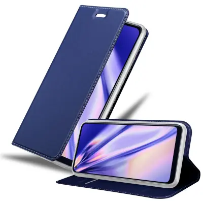 CADORABO Samsung Galaxy A11/M11 v klasična temno modra - Zaščitni ovitek z magnetnim zapiranjem, stoječo funkcijo in režo za kartice