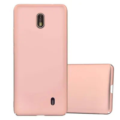Primer Cadorabo, združljiv z Nokia v kovinskem rosă ‰ Gold - Hard Case zaščitni pokrov v kovinskem videzu proti praskam in udarcem