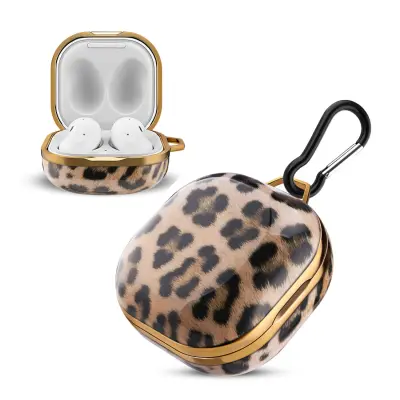 Primer Cadorabo, združljiv s Samsung Galaxy Buds Pro / Live / Buds 2 - Design Leopard - Tragbare IMD Kopfhărnor Schutzhăľlle Case