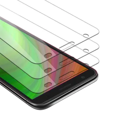 CADORABO ZTE Blade A3 2020 - Zaščitna folija - 3-pack Kaljeno zaščitno steklo za zaslone s trdoto 9H in združljivostjo s 3D dotikom