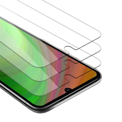 CADORABO LG V60 ThinQ - Zaščitna folija v visoka prosojnost - 3-pack Kaljeno zaščitno steklo za zaslone s trdoto 9H in združljivostjo s 3D dotikom
