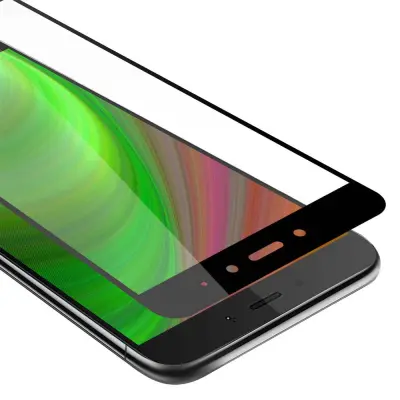 Oklepni film Cadorabo Full Screar, združljiv z Xiaomi - zaščitnim filmom v prozornem s črno -kaljenim zaščitnim steklom v 9H trdoti s 3D dotikom