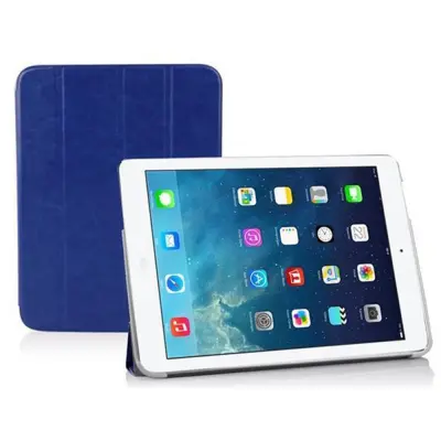 Cadorabo Ohišje za tablični računalnik, združljivo z Apple iPad AIR 2 2014/AIR 2013 v pacifiško modra - Ultra tanek zaščitni ovitek s funkcijo samodej