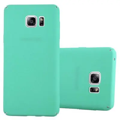 Cadorabo Case, združljiv s Samsungom v Frosty Green - Hard Case zaščitni pokrov v zmrznjenem videzu proti praskam in udarcem