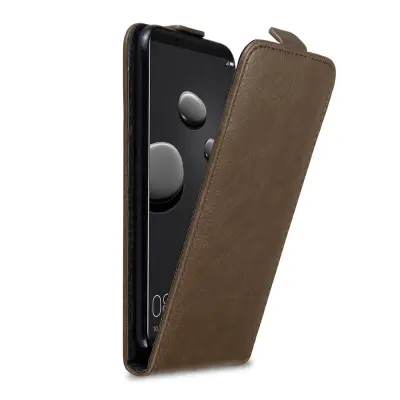 Cadorabo Ohišje, združljivo z Huawei MATE 10 PRO v kava rjava - Zaščitni ovitek v obliki flipa z magnetnim zapiranjem
