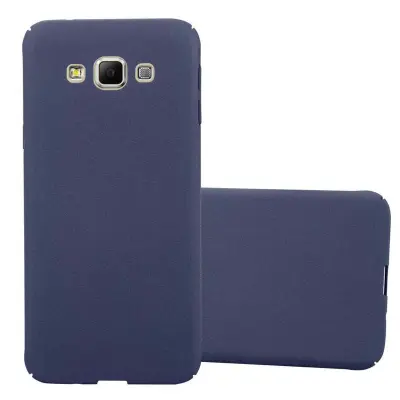 Cadorabo Case, združljiv s Samsungom v Frosty Blue - Hard Case zaščitni pokrov v zmrznjenem videzu proti praskam in udarcem