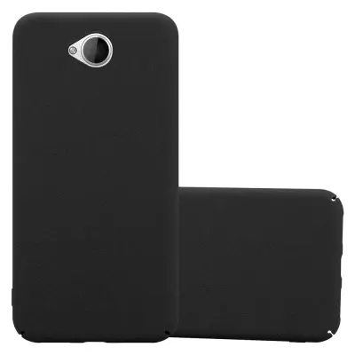 Cadorabo Case, združljiv z Nokia v Frosty Black - Hard Case zaščitni pokrov v zmrznjenem videzu proti praskam in udarcem