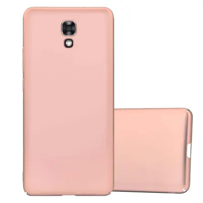 CADORABO primera, združljiv z LG v kovinskem rosă ‰ Gold - trdi zaščitni pokrov v kovinskem videzu proti praskam in udarcem