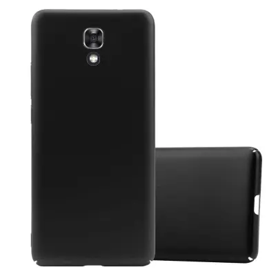 CADORABO CASE, združljiv z LG v kovinski črni barvi - trdi zaščitni pokrov v kovinskem videzu proti praskam in udarcem
