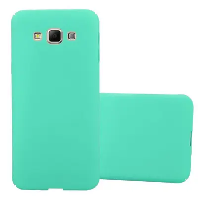 Cadorabo Case, združljiv s Samsungom v Frosty Green - Hard Case zaščitni pokrov v zmrznjenem videzu proti praskam in udarcem