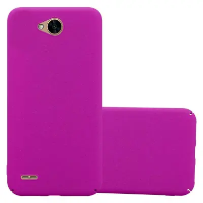Cadorabo Case, združljiv z LG -om v Frosty Pink - Hard Case zaščitni pokrov v zmrznjenem videzu proti praskam in udarcem