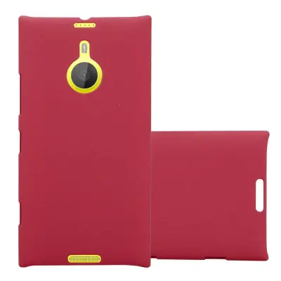 Cadorabo Case, združljiv z Nokia v Frosty Red - Hard Case zaščitni pokrov v zmrznjenem videzu proti praskam in udarcem