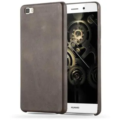 Cadorabo Case, združljiv s Huaweijem v Vintage Brown - Trdo zaščitni pokrov, narejen iz imitacijskega usnja