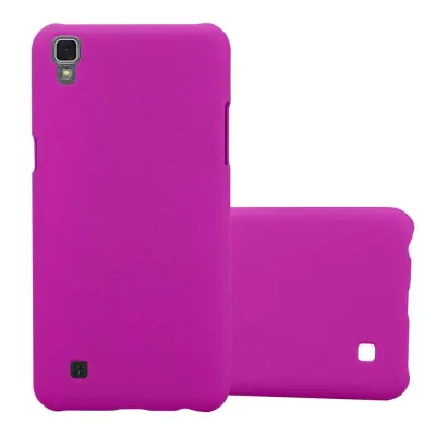 Cadorabo Case, združljiv z LG -om v Frosty Pink - Hard Case zaščitni pokrov v zmrznjenem videzu proti praskam in udarcem