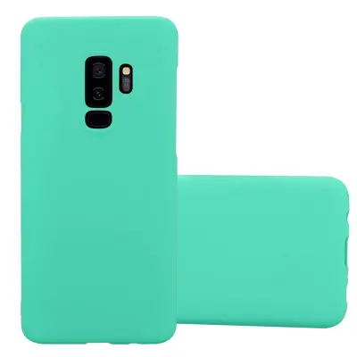 Cadorabo Case, združljiv s Samsungom v Frosty Green - Hard Case zaščitni pokrov v zmrznjenem videzu proti praskam in udarcem