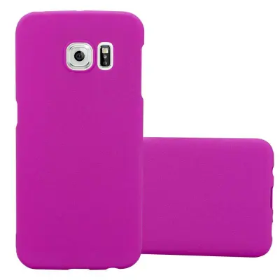 Cadorabo Case, združljiv s Samsungom v Frosty Pink - Hard Case zaščitni pokrov v zmrznjenem videzu proti praskam in udarcem