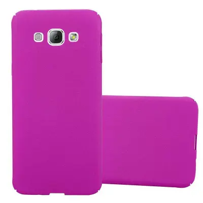 Cadorabo Case, združljiv s Samsungom v Frosty Pink - Hard Case zaščitni pokrov v zmrznjenem videzu proti praskam in udarcem