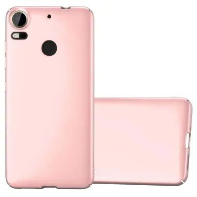 CADORABO primera, ki je združljiv s HTC v kovinskem rosă ‰ Gold - Hard Case zaščitni pokrov v kovinskem videzu proti praskam in udarcem