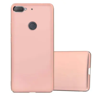 CADORABO primera, ki je združljiv s HTC v kovinskem rosă ‰ Gold - Hard Case zaščitni pokrov v kovinskem videzu proti praskam in udarcem