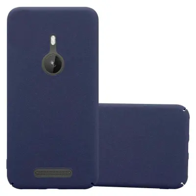 CADORABO primera, združljiv z Nokia v Frosty Blue - Hard Case zaščitni pokrov v zmrznjenem videzu proti praskam in udarcem