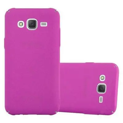 Cadorabo Case, združljiv s Samsungom v Frosty Pink - Hard Case zaščitni pokrov v zmrznjenem videzu proti praskam in udarcem